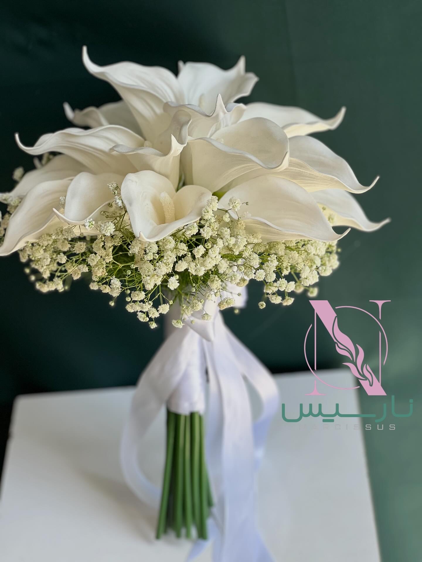 دسته گل عروس کد 05