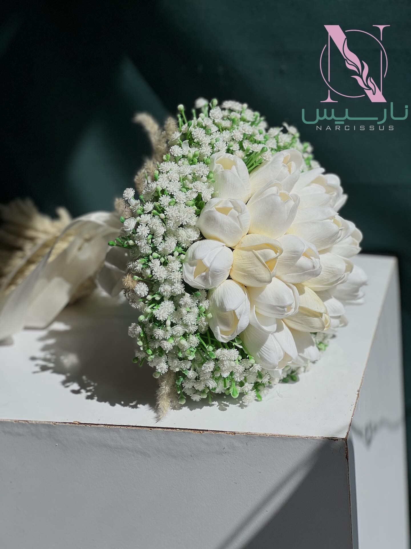 دسته گل عروس کد 04